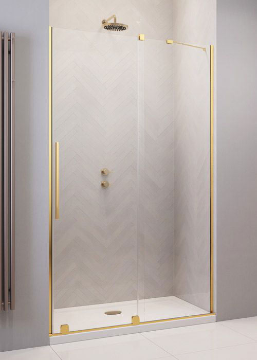 Radaway Furo Gold DWJ 90 jobb arany zuhanyajtó