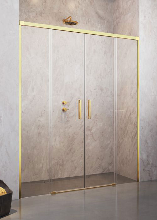 Radaway Idea Gold DWD 160 arany zuhanyajtó