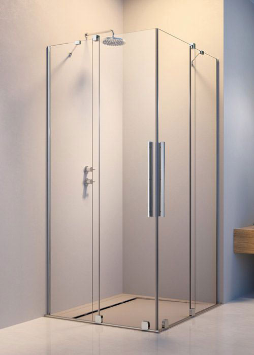 Radaway Furo KDD 120 B átlátszó szögletes zuhanykabin