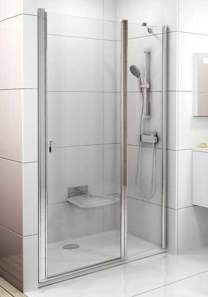 Ravak zuhanyajtó Ravak Chrome CSD2-110 fehér transparent
