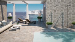 Pamesa Monsoon Kőhatású járólap 