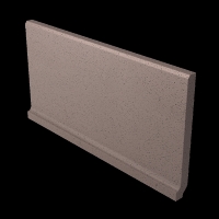 Paradyz Bazo Moka Mat lábazati elem 10 x 19,8