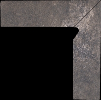 Paradyz Viano Antracite Prawy lábazati elem 8,1 x 30