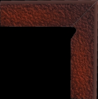 Paradyz Cloud Brown Duro lábazati elem 8 x 30