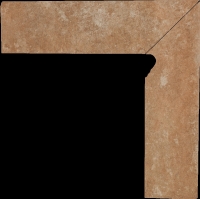 Paradyz Ilario Ochra Cokol Prawy lábazati elem 8,1 x 30