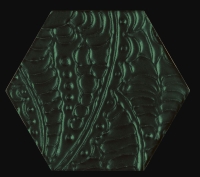 Paradyz Urban Colours Green Inserto Szklane Heksagon dekorcsempe 17,1 x 19,8