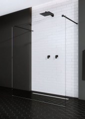 Radaway Modo New Black I 150 Walk-in zuhanyfal