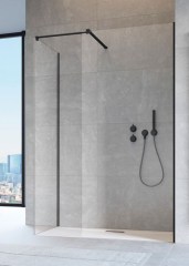Radaway Modo New Black II 100 Walk-in zuhanyfal