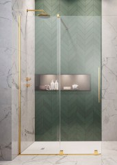 Radaway Furo Gold Walk-in 160 bal Walk-in zuhanyfal