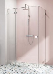 Radaway Essenza Pro KDJ 100 B átlátszó szögletes zuhanykabin