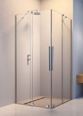 Radaway Furo KDD 110 J átlátszó szögletes zuhanykabin