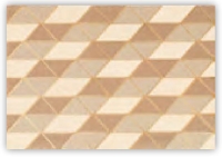 Valore Calle D-Calle 1 Brown Matt dekorcsempe 25 x 36 cm