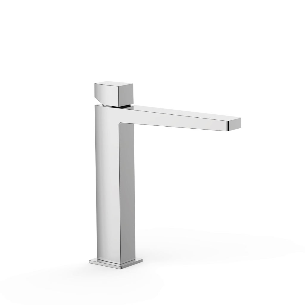 Tres Slim Exclusive magasított, 240 mm mosdó csaptelep, leeresztő nélkül, króm 20210304